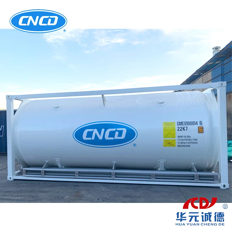 Cynhwysydd Tanc Iso 20 troedfedd